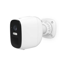 Nedis WIFICBO32WT-Câmara inteligente recarregável com sensor 4MP HD 1440p 5V/5200mAh Wi-Fi IP66