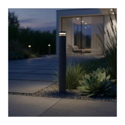 Ideal Lux - Candeeiro exterior LED BOEING LED/14W/230V 100 cm IP65 preto
