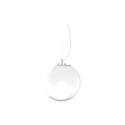 Ideal Lux - Candeeiro suspenso MAPA 1xE27/42W/230V diâmetro 20 cm transparente