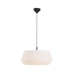 Nordlux - Candeeiro suspenso DICTE 1xE27/60W/230V diâmetro 53 cm branco