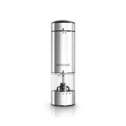 ELDONEX EPG-1100-SL - Moedor elétrico de sal e pimenta 4xAAA cromado mate