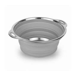 Tigela dobrável de silicone