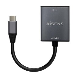 Adaptador USB-C para HDMI Aisens 15cm Cinza