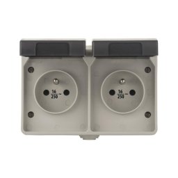 Tomada exterior FRENCH 250V/16A IP44 2Z