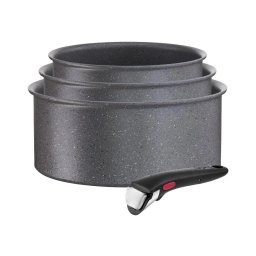 Tefal - Conjunto de tachos pequenos 4 unid. INGENIO NATURAL FORCE