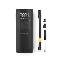 Nedis PAAC10BK - Compressor portátil digital 4000 mAh 5V