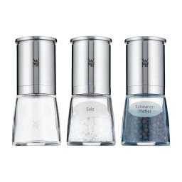 WMF - Conjunto 3x Moedores de Especiarias DE LUXE inox