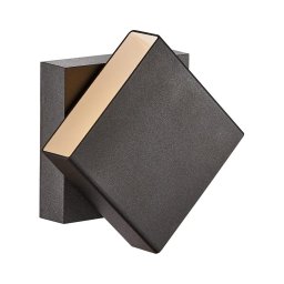 Nordlux - Aplique de parede LED dimerizável TURN LED/13,8W/230V preto