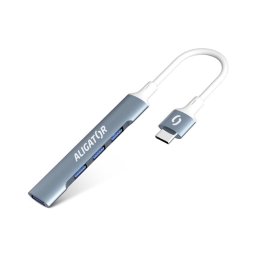 Aligator AHUB002 - hub USB-C 4 em 1