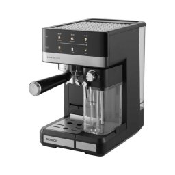 Sencor - Máquina de café expresso com alavanca 1350W/230V preto/cromado mate