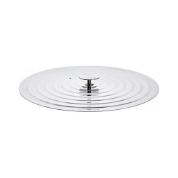 De Buyer 3460.04 - Tampa universal para frigideiras rasas 30–32 cm em aço inoxidável