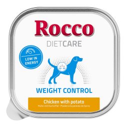 20x150g Frango com pele de batata Diet Care Weight Control Rocco cães