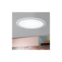 Eglo 96407 - Luminária LED dimerizável de embutir para tecto FUEVA 1 LED/10,95W/230V