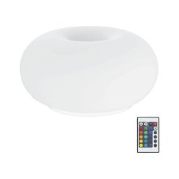 Eglo 75355 - Lâmpada de mesa LED RGB dimmável OPTICA-C 2xE27/7,5W/230V