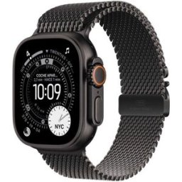 Apple Watch Ultra 3 GPS+Cellular 49mm OLED Titânio Preto M Resistência Água 10ATM IP6X SpO2