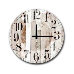 Relógio de parede 50 cm 1xAA castanho