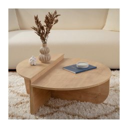 CONJUNTO 2x Mesa de centro ORION carvalho