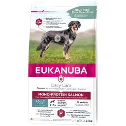 Eukanuba Daily Care Adult Monoproteica com salmão - 2 x 2,3 kg