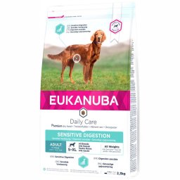 Eukanuba Daily Care Adult Sensitive Digestion - Pack económico: 2 x 2,3 kg