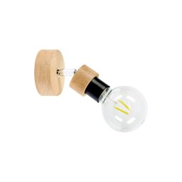 Spot-Light 2834174 - Aplique de parede orientável MARJOLAINE 1xE27/25W/230V carvalho