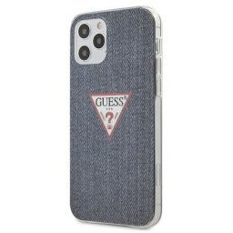 Capa Iphone 12, Iphone 12 Pro GUESS GUHCP12MPCUJULDB Azul em Blister