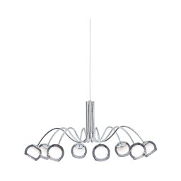 Eglo 39149 - Luz pendente LED MALAGÓN 8xLED/3,3W