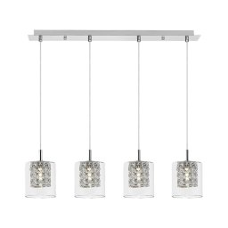 Rabalux 3116 - Candelabro suspenso de cristal DUCHESS 4xG9/40W/230V