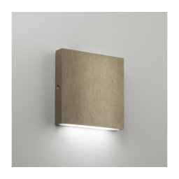 Ideal Lux - Aplique de parede exterior LED POST-IT LED/3W/12V CRI 90 latão