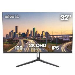 Monitor Nilox 32" IPS 100HZ HDMI Y DP Preto