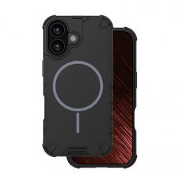 Capa Iphone 16 DEFENDER 2 em 1 Mag Case Preto