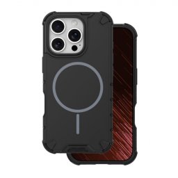 Capa Iphone 16 Pro DEFENDER 2 em 1 Mag Case Preto