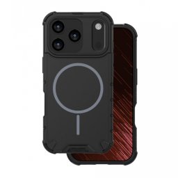 Capa Iphone 17 Pro DEFENDER 2 em 1 Mag Case Preto