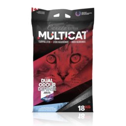 2x18kg Multicat Fresh Alpine Scent Canada Litter areia para gatos