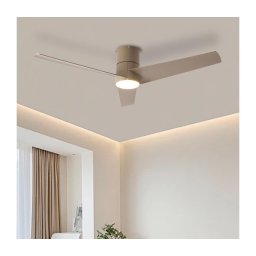 ZEVENTI - Ventilador de teto LED BARROSA LED/18W/230V Wi-Fi Tuya + Comando remoto