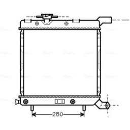 Radiador AVA COOLING CR2003 AVA