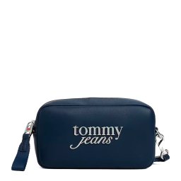 Tommy Hilfiger Bags Bolsas, produtos de higiene pessoal e malas femininas TOMMY JEANS BANDOLERA AW0AW17897 C1G TU BOLD SCRIPT SHOULDER BAG DARK NIGHT NAVY