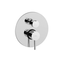 Paffoni - Misturador de duche para instalação embutida LIGHT cromado brilhante