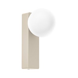 Open Design OR85549 - Aplique de parede para casa de banho BOLETTA 1xG9/8W/230V IP44 bege