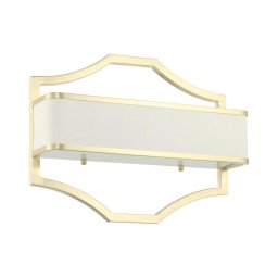Open Design OR84511 - Aplique de parede GERDO 2xE14/12W/230V latão/branco