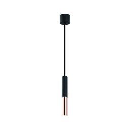 Open Design OR80827 - Lustre suspenso com cabo SLIMI 1xG9/3,5W/230V preto/ouro rosé