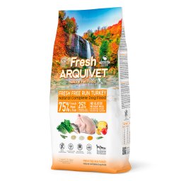 10kg peru do campo Fresh Arquivet ração para cães