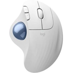 Logitech Rato Wireless Ergo M575S Trackball - Branco