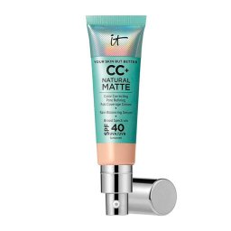 It Cosmetics Bases de Maquilhagem Cc+ Cream Natural Matte Foundation With Spf 40 Base de maquiagem com proteção FAIR LIGHT (C)