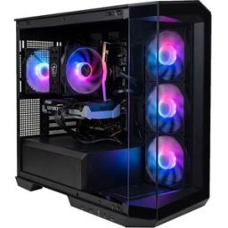 Edição de Autor Computador Desktop Gaming Intel I5 -14400F 16GB RAM 1TB SSD M.2 NVMe Nvidia GeForce MSI RTX 5060 8GB RAM WIN 11