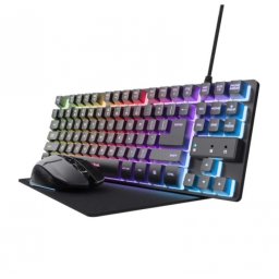 Bundle Trust Gaming GX794 3 em 1 (Teclado + Rato + Tapete)