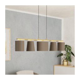 Eglo 99487 - Lustre suspenso em cabo ALMEIDA 5xE14/40W/230V