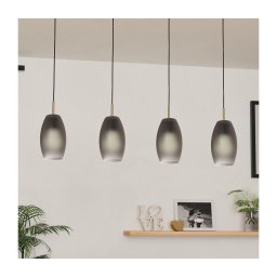 Eglo 900508 - Candelabro suspenso BATISTA 4xE27/40W/230V
