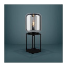 Eglo 39988 - Candeeiro de mesa BULCIAGO 1xE27/40W/230V fumado