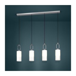 Eglo 390129 - Candeeiro suspenso MAJANA 4xE27/40W/230V cromado brilhante