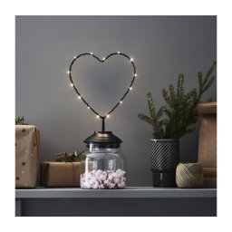 Markslöjd 705855 - Decoração de Natal LED SWEETIE LED/0,45W/3xAA coração